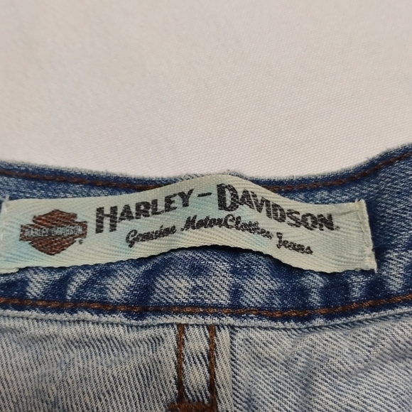 Harley-Davidson Men's Blue Denim Jean Size 38X30 - Picture 9 of 15